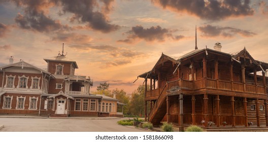 Historical Center Of Irkutsk. Russian Federation.