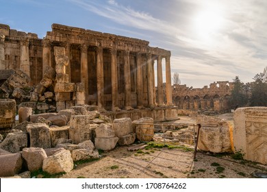 the historical city of Baalbek ,In Greek and Roman times Baalbek was also known as Heliopolis .
