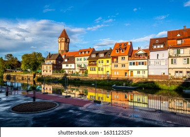 Historical city of Wertheim, Germany 