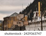 historical Dawson City, Yukon, Canada