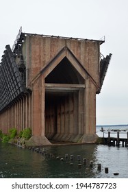 Historical Dock At Lake Superior, Marquette, Michigan
