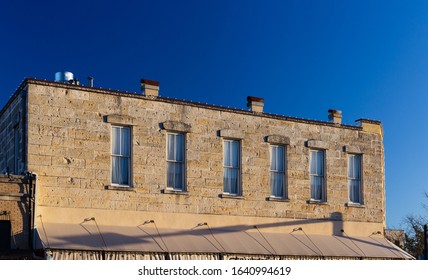 Historical Downtown Small Town Kerrville In The Texas Hill Country