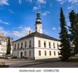 Jeseník historical Landmark. A resort town located in the Olomouc region of the Czech Republic