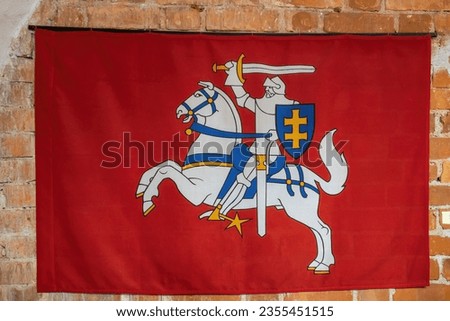 Historical National (armorial) Flag of Lithuania