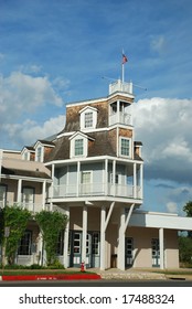 The Historical Nimitz Hotel Is In Downtown Fredericksburg, Texas.