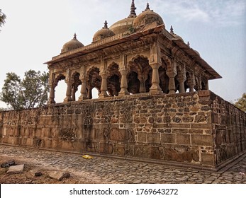 The Historical Place And Notable Monument Called As Raja Jai Singh Ki Chhatri At Burhanpur Madhya Pradesh