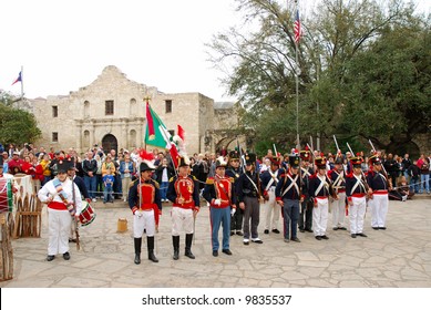 Historical Reenactment Of The Battle Of The Alamo. [Feb. 23, 1836 To Mar. 6, 1836]