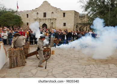 Historical Reenactment Of The Battle Of The Alamo. [Feb. 23, 1836 To Mar. 6, 1836]