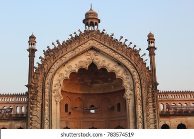 Historical Rumi Gate In Lucknow