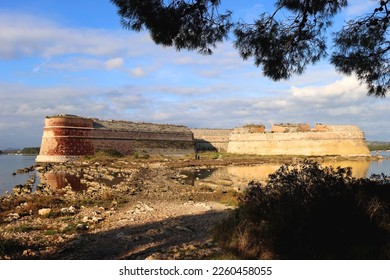 Historical St. Nicholas Fortress in Sibenik, Croatia.