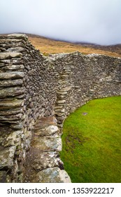 Historical Staigue Stone Fort Near Sneem, Ring Of Kerry, Ireland