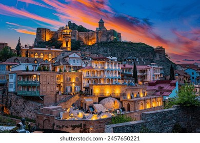 Historical streets of Tbilisi, the capital of Georgia - Powered by Shutterstock