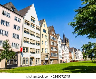 Historical traditional houses in Koeln Koln , Germany HDR