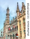 The Historium on the Market Square of Bruges - West Flanders, Belgium
