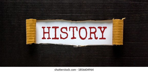 History Uncovered Concept Word History Appearing Stock Photo 1856604964 ...