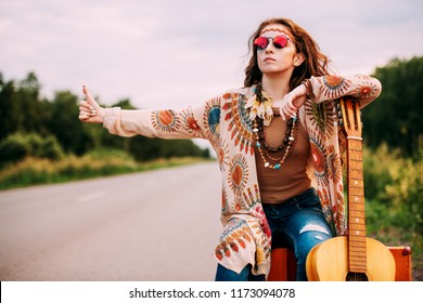 Hippie Clothes Images, Stock Photos 