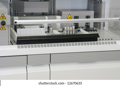 Hitech Biochemistry Laboratory Equipment Details Closeup