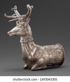 Hittite Vessel Terminating Forepart Stag Stock Photo 1693043305 ...