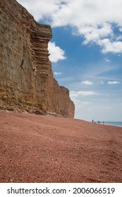 Hive Beach, Bridport, Dorset, The View Of The Cliffs