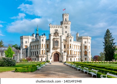 Hluboka nad Vltavou Castle in Bohemia, Czech Republic - Powered by Shutterstock