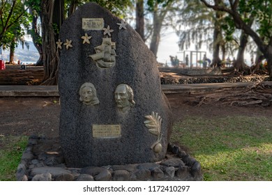 Hms Bounty Memorial Venus Point Tahiti French Polynesia