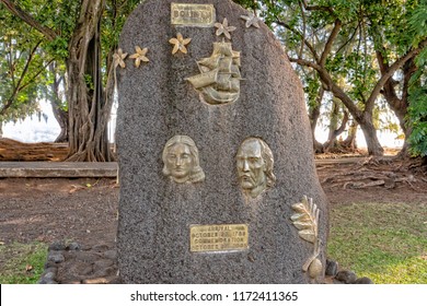 Hms Bounty Memorial Venus Point Tahiti French Polynesia