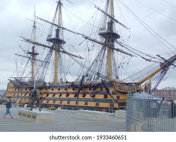 Hms Victory Dry Dock Stock Photo 1933460651 | Shutterstock