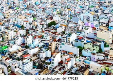 Ho Chi Minh City, aerial view