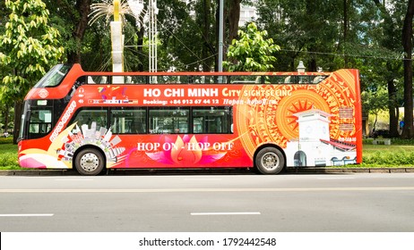 Ho Chi Minh City, Ho Chi Minh /Viet Nam - August 2020 Ho Chi Minh City Sight Seeing