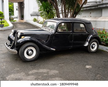 Ho Chi Minh City,District 1/VietNam-september 04th 2020 : The Citroën Traction Avant Displayed In The Museum Ho Chi Minh City.