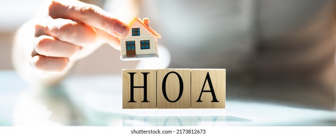 HOA - Homeowner Association. Property Owner Community