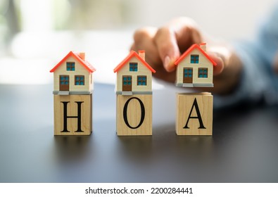 HOA - Homeowner Association. Property Owner Community