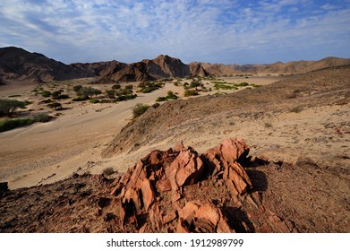 Hoanib River Bed In The Kaokoveld