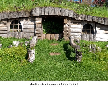 Hobbit house is located on the hill of Tetetana, Tomohon, North Sulawesi 