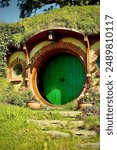 Hobbiton village New Zealand captured in October 2023