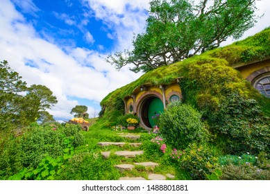 Hobbiton Village Northland Matata New Zealand Stock Photo 1488801920 ...