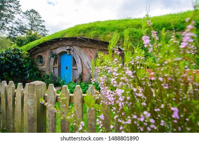 Hobbiton Village at Northland, Matata, New Zealand. 12-15 September 2014 - Shutterstock ID 1488801890
