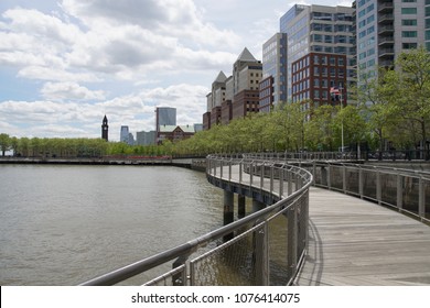 Hoboken Waterfront In New Jersey