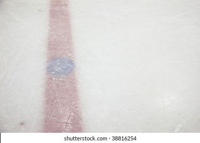 Hockey Rink Red Line