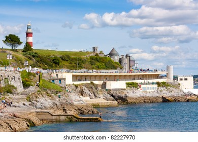 The Hoe Plymouth Devon England UK