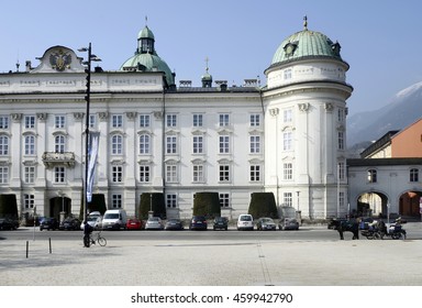 Hofburg Building In Innsbruck, Tirol, Austria