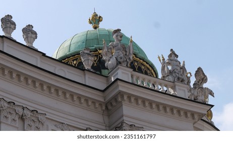 Hofburg vienna old wien landmark - Shutterstock ID 2351161797