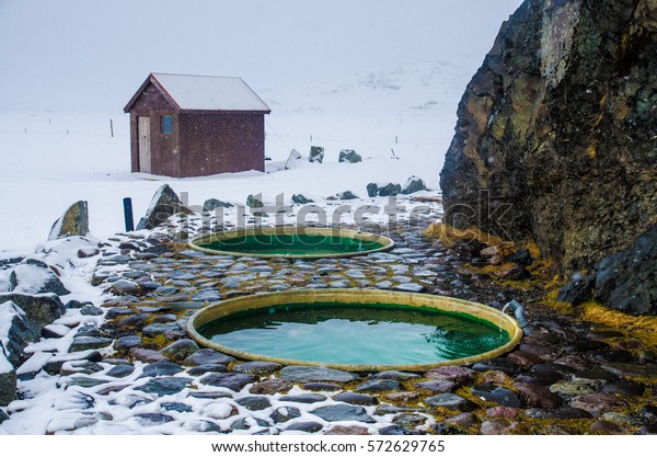 Hoffell hot tubs, southern\
Iceland.