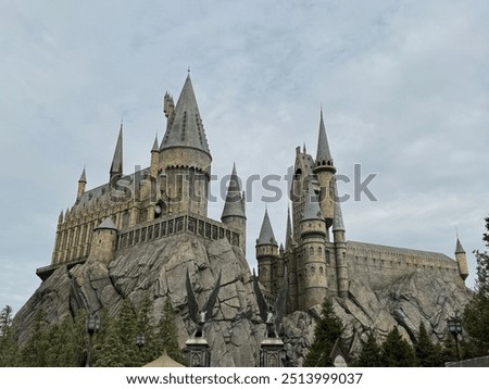 Hogwarts Castle inside Universal Studios