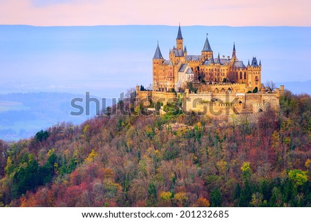 Hohenzollern castle, Stuttgart, Germany