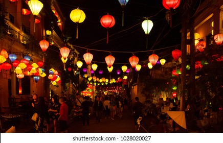 Hoi An Lanterns At Night 