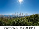 Hokkaido, Japan, Sep 3rd 2024: Observation deck reachable by Usuzan Ropeway brings you close to the volcano