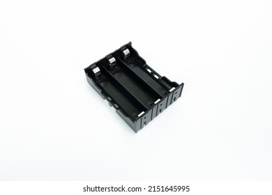 Holder for three type 18650 lithium batteries