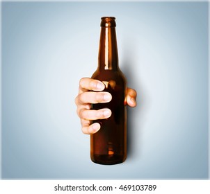 Holding Beer Bottle