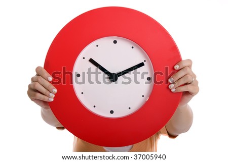 Holding Clock